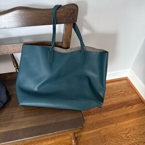 Elegant Teal Tote Bag